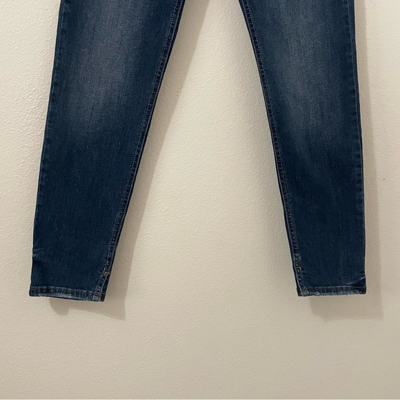 Mango MNG ISA Skinny Denim Jeans Size 4 Medium Wash Low Rise - Picture 6 of 8